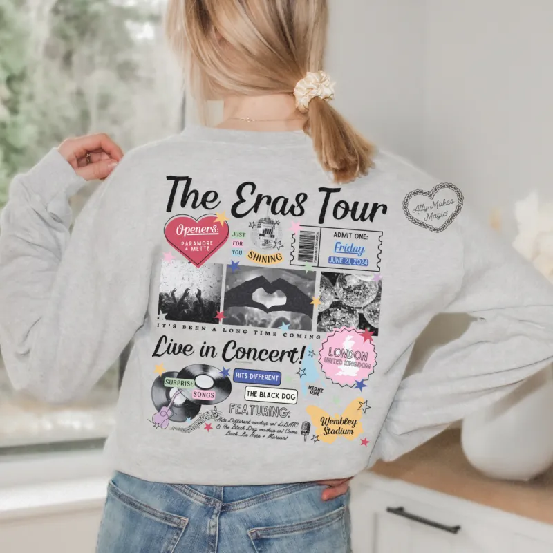 london night 1 retro sweater | gildan sold by Ally Makes Magic