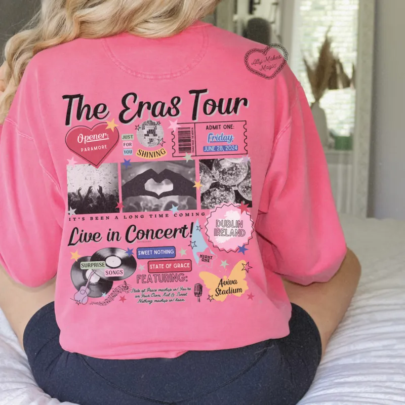 dublin night 1 retro pullover | comfort colors sold by Ally Makes Magic