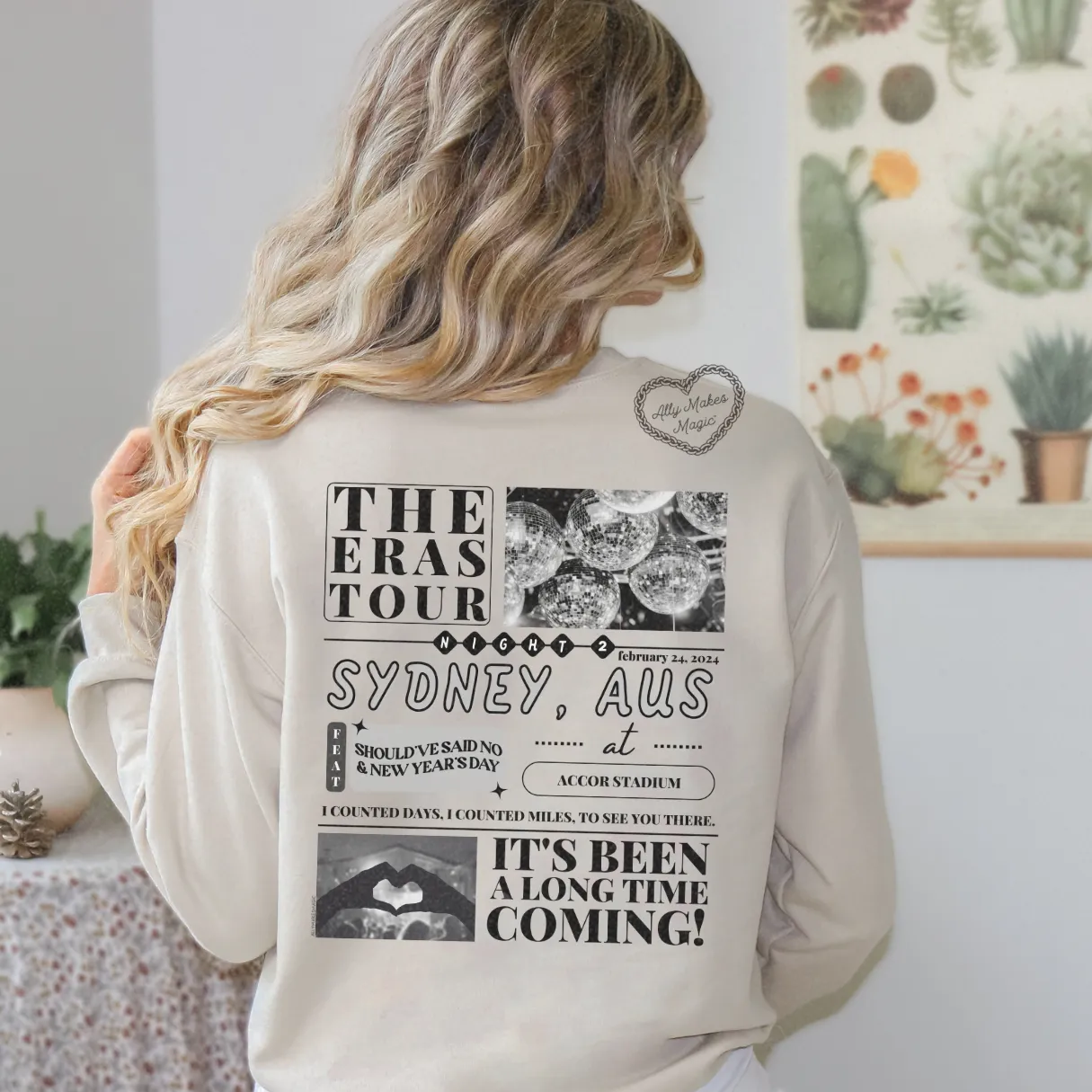 sydney night 2 sweater | gildan sold by Ally Makes Magic