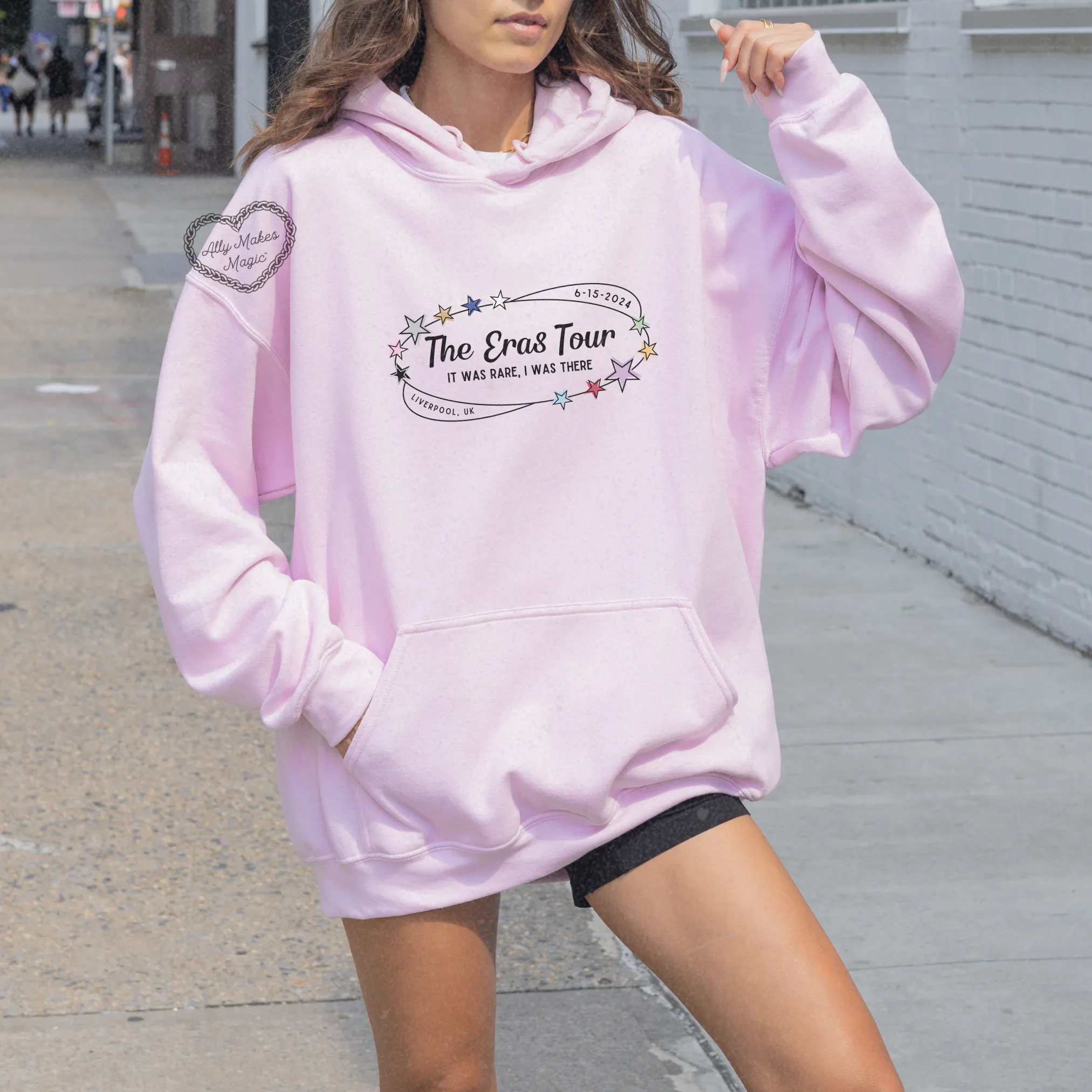 liverpool night 3 retro hoodie sold by Ally Makes Magic product image thumbnail 2