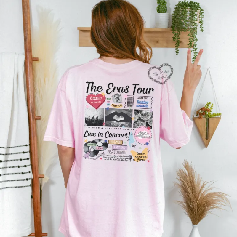 zurich night 1 retro tee | comfort colors sold by Ally Makes Magic