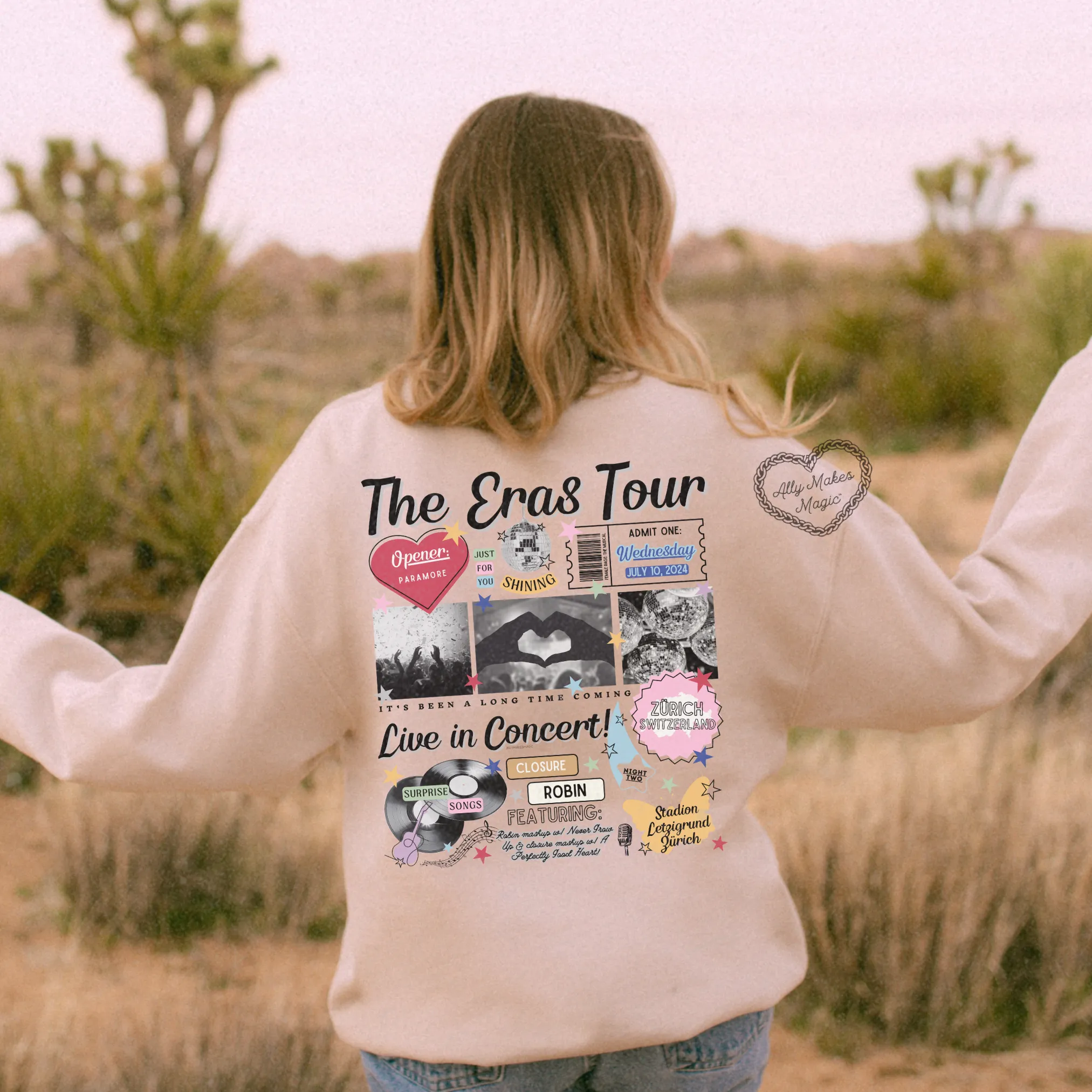 zurich night 2 retro sweater | gildan sold by Ally Makes Magic