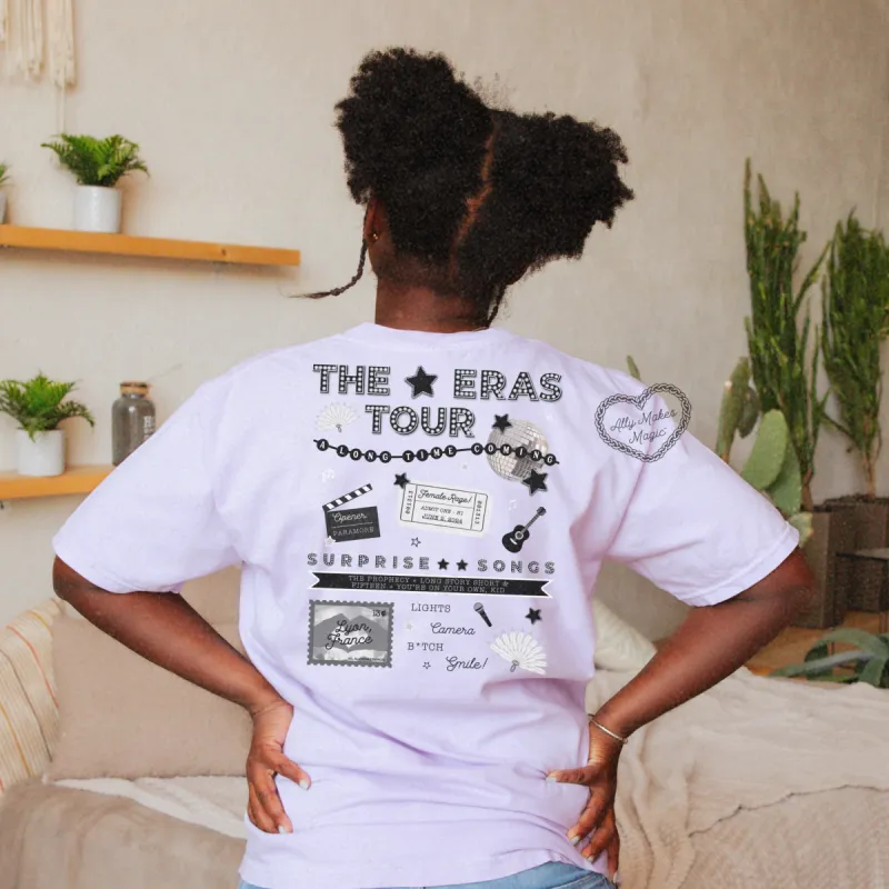 lyon night 1 tee | comfort colors (tortured) sold by Ally Makes Magic