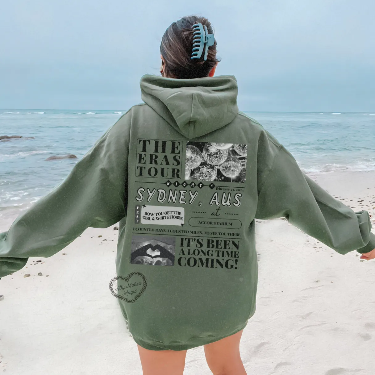 sydney night 1 hoodie sold by Ally Makes Magic