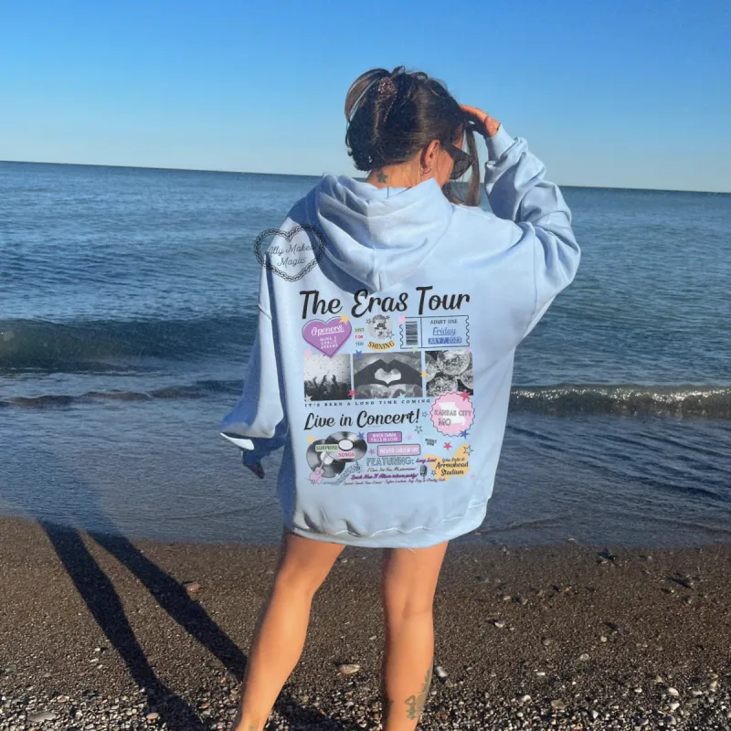 kansas city night 1 retro hoodie sold by Ally Makes Magic