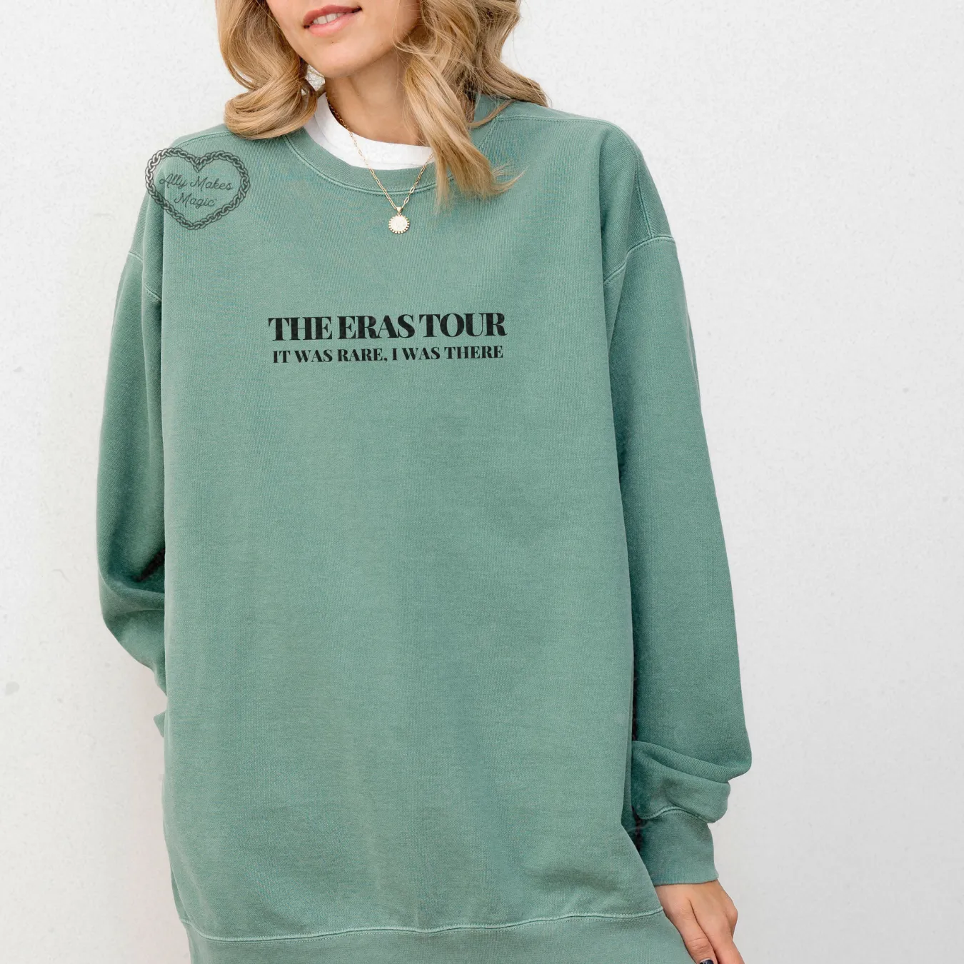 foxborough night 3 pullover | comfort colors sold by Ally Makes Magic product image thumbnail 2