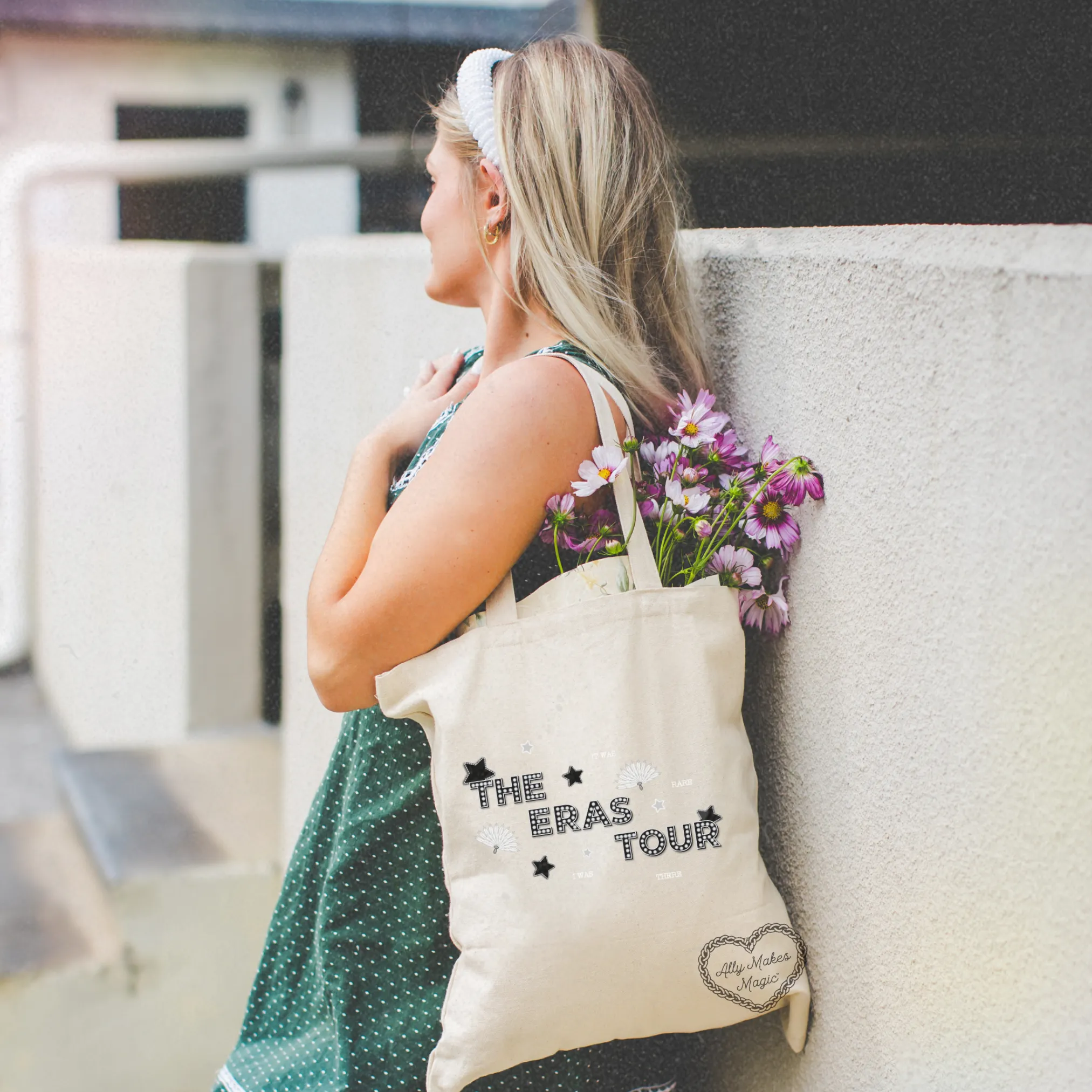 munich night 1 tote bag (tortured) sold by Ally Makes Magic product image thumbnail 2