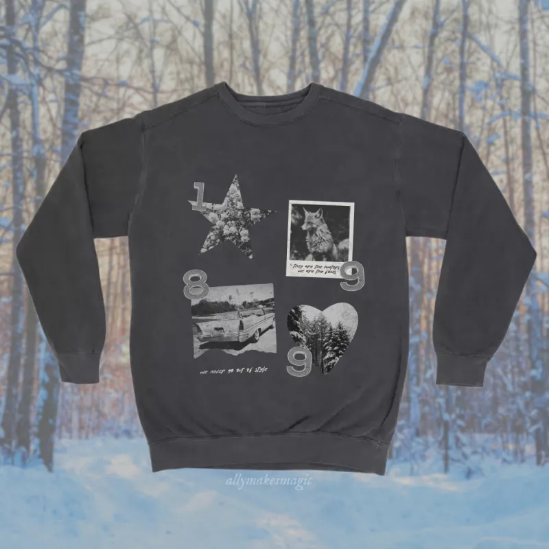 the '89 polaroid pullover sold by Ally Makes Magic