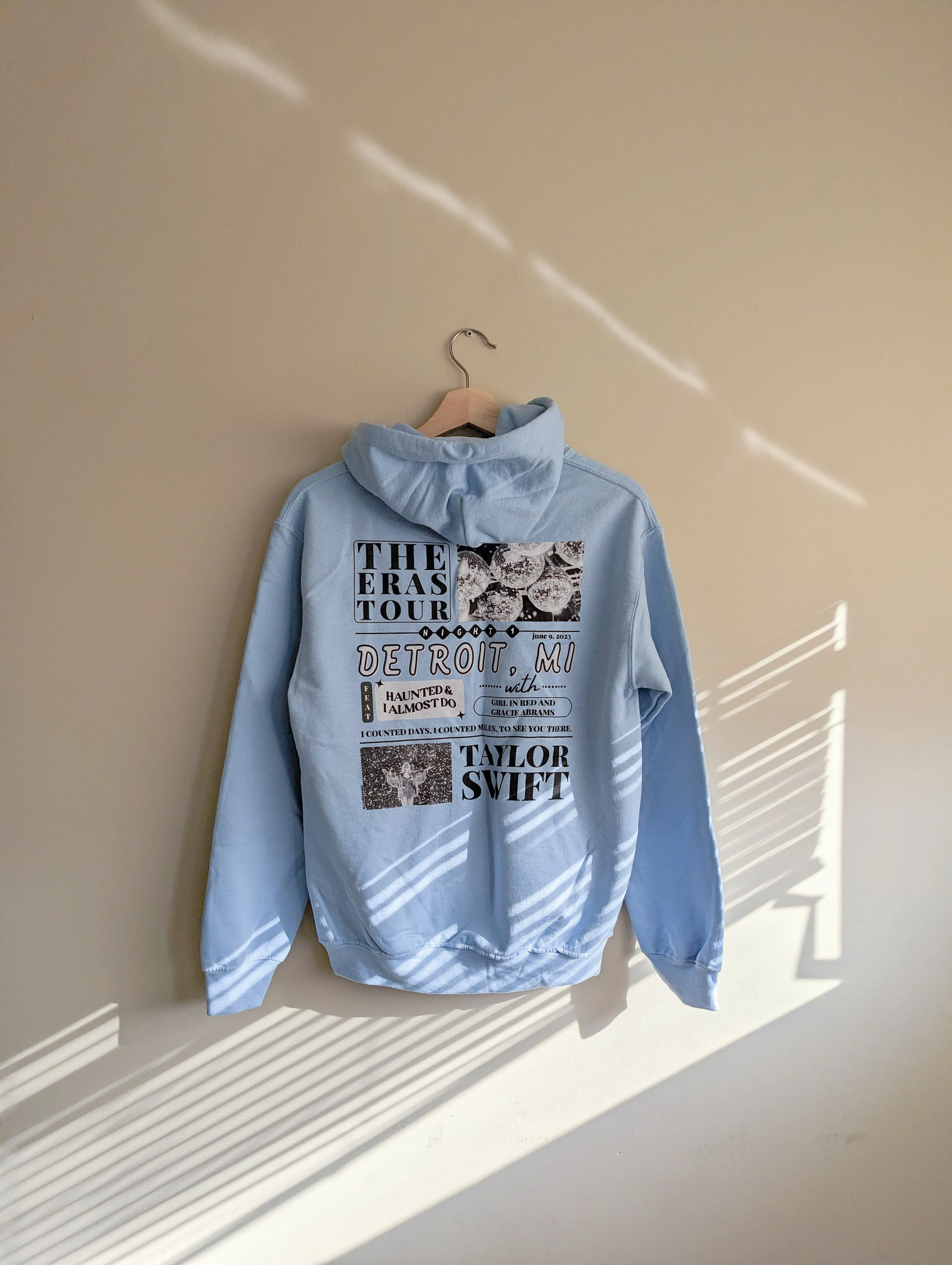 (S) detroit night 1 hoodie *sample sale* sold by Ally Makes Magic product image thumbnail 5