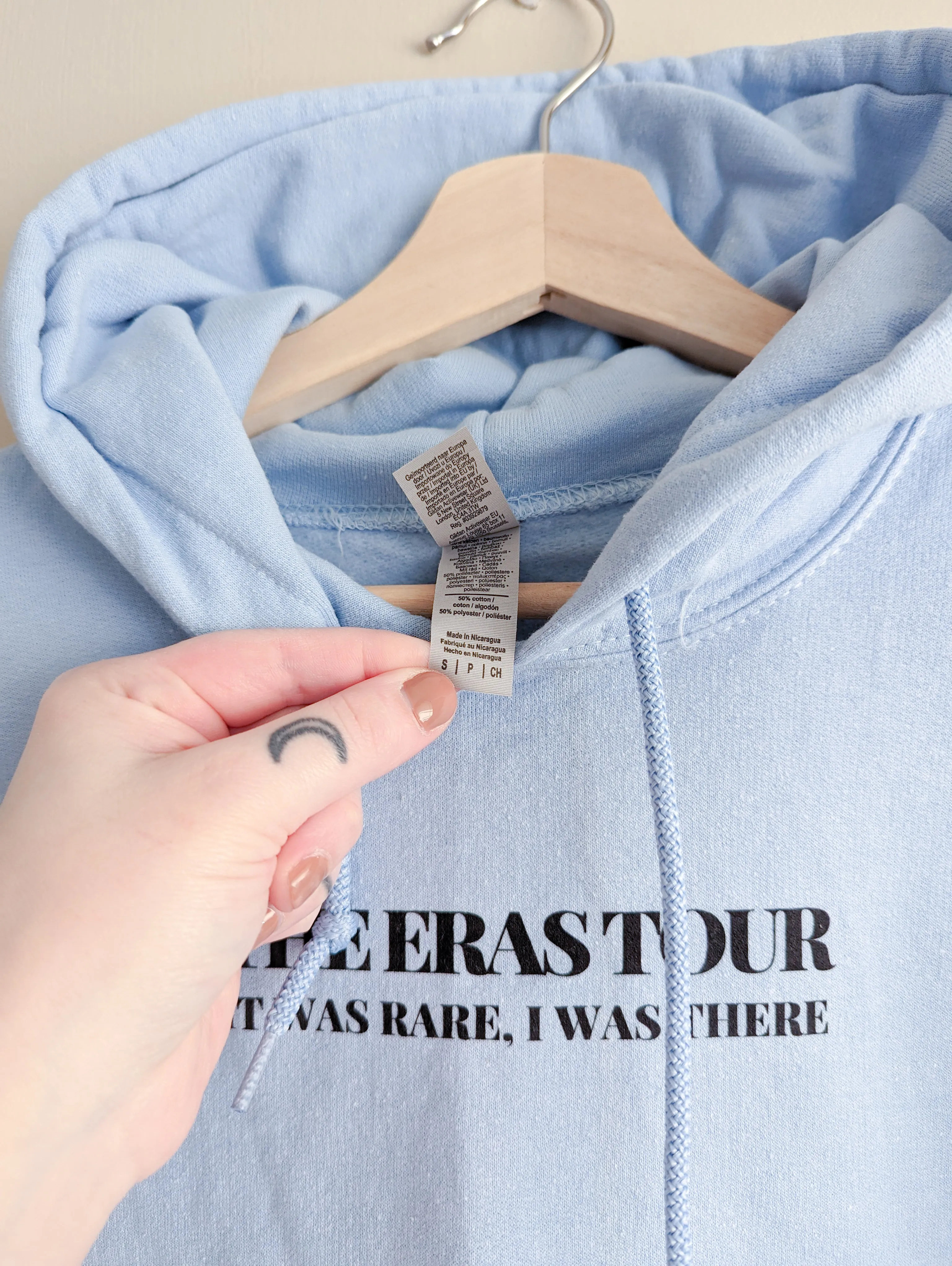 (S) detroit night 1 hoodie *sample sale* sold by Ally Makes Magic product image thumbnail 4