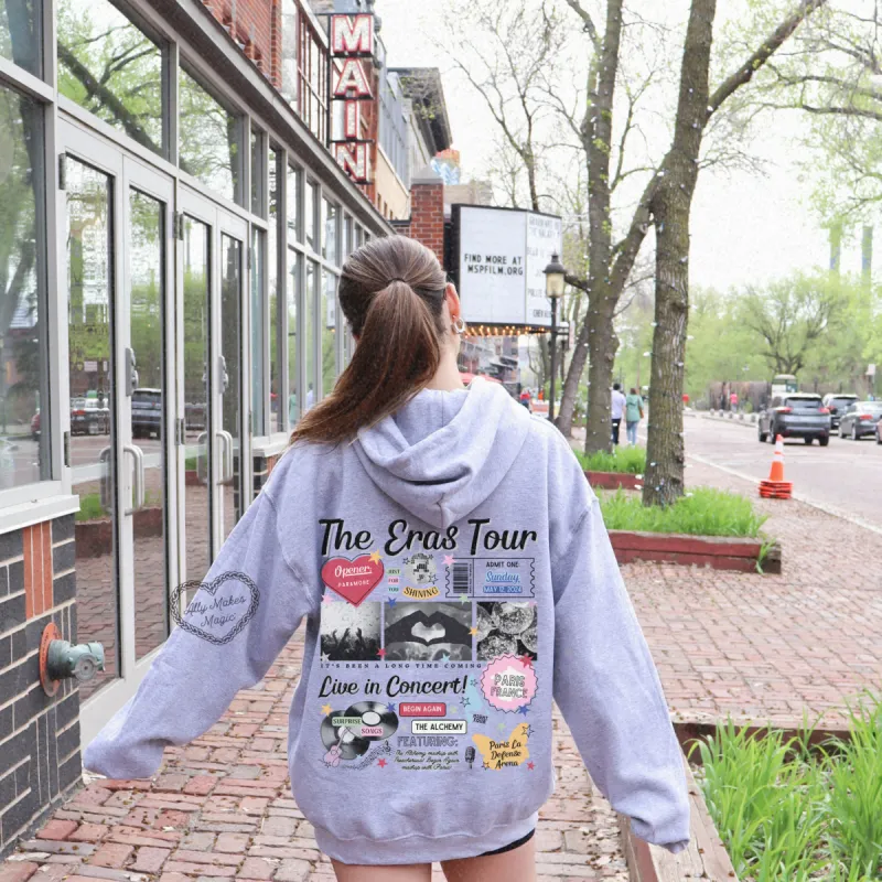 paris night 4 retro hoodie sold by Ally Makes Magic