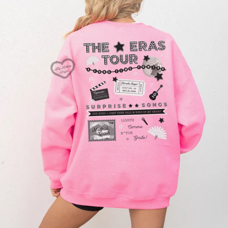 madrid night 2 sweater | gildan (tortured) sold by Ally Makes Magic