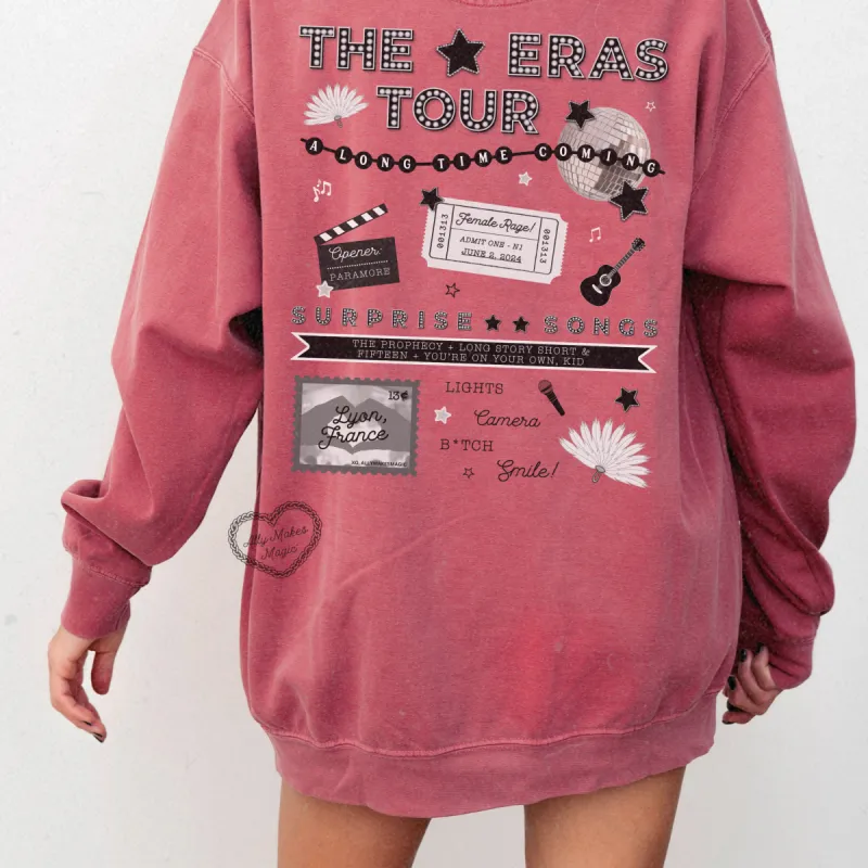 lyon night 1 pullover | comfort colors (tortured) sold by Ally Makes Magic