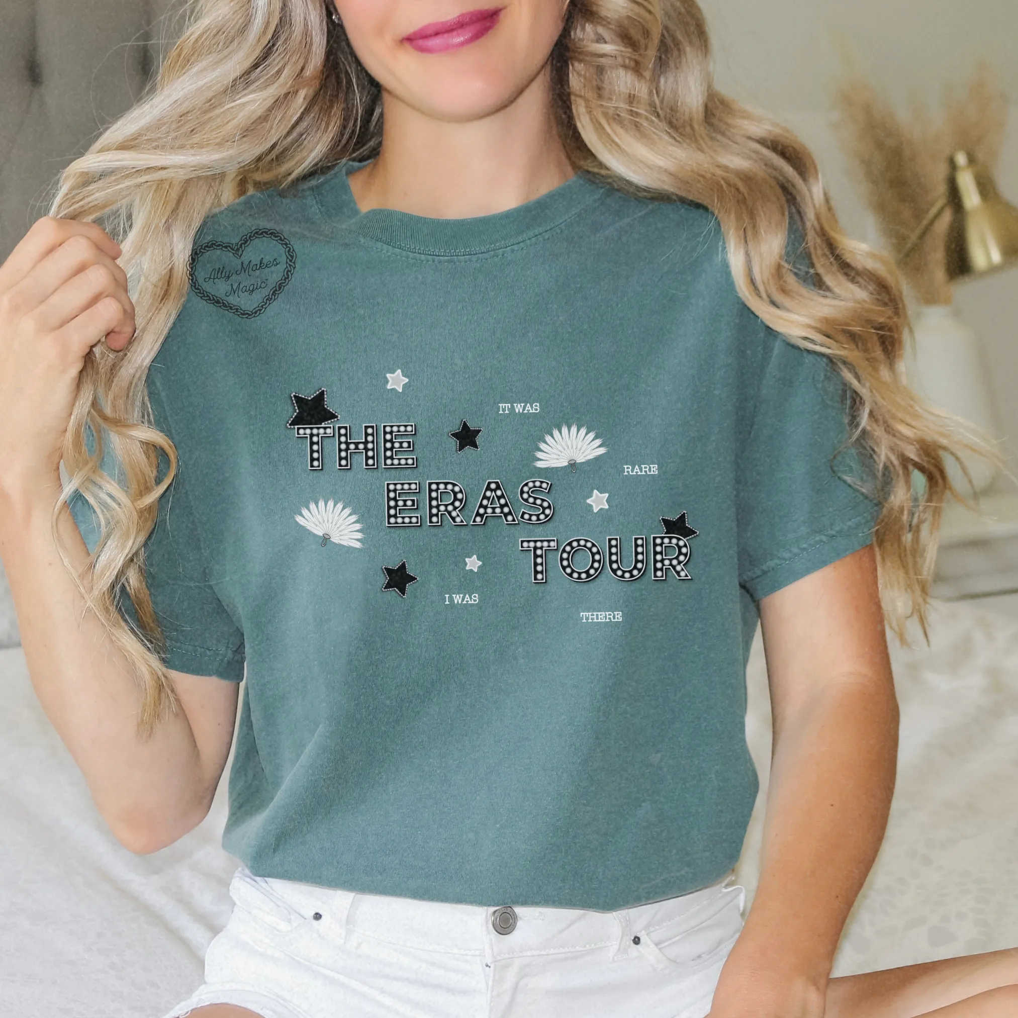 gelsenkirchen night 3 tee | comfort colors (tortured) sold by Ally Makes Magic product image thumbnail 2