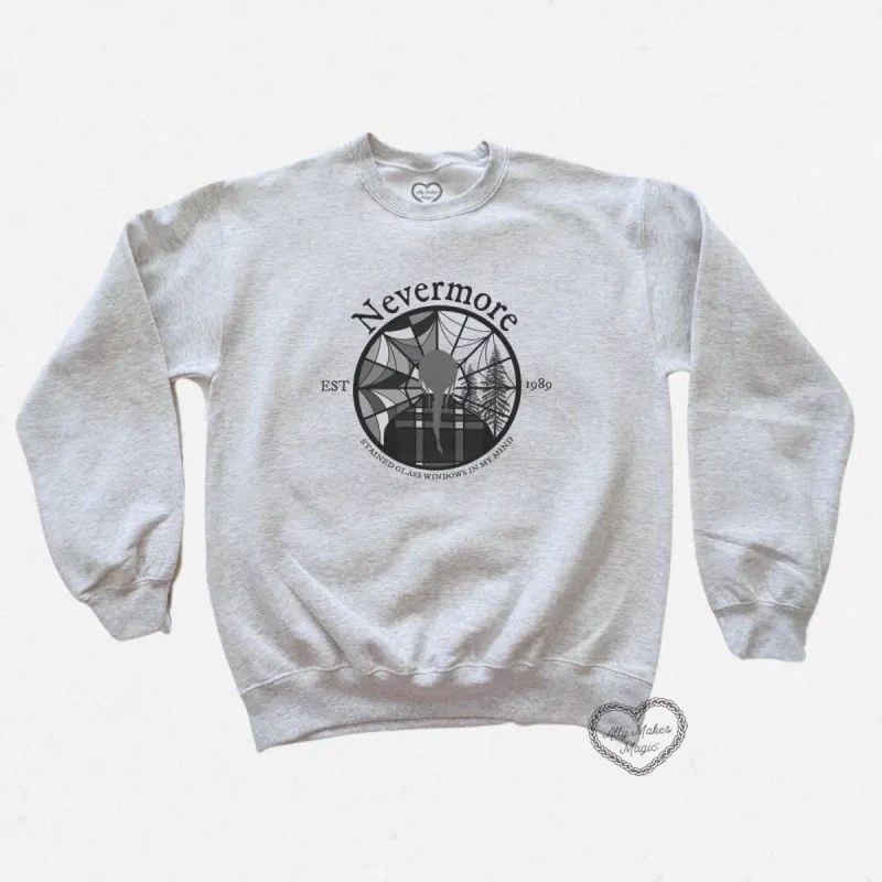 nevermore sweater sold by Ally Makes Magic