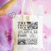 atlanta night 2 tote bag sold by Ally Makes Magic