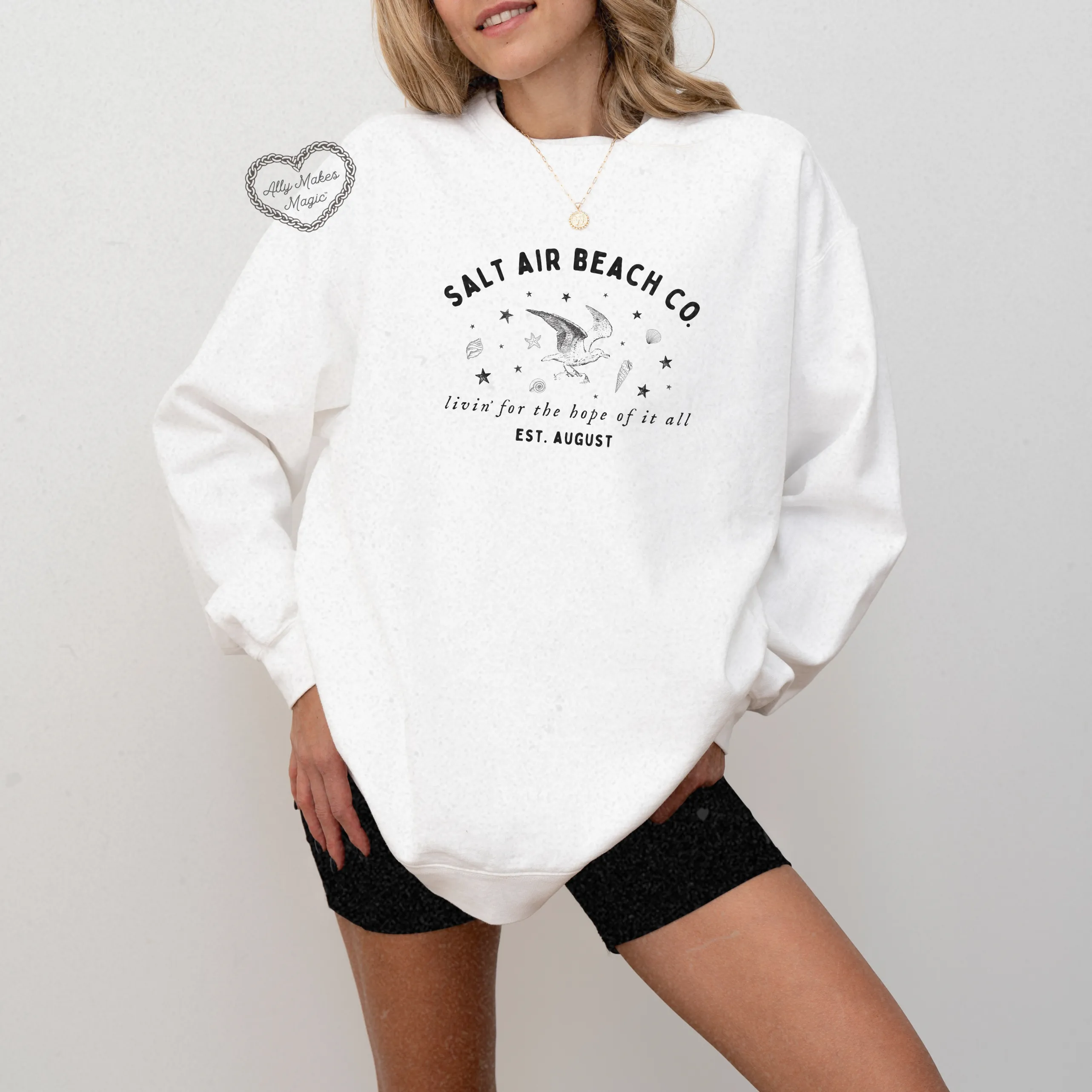 salt air beach co. pullover sold by Ally Makes Magic