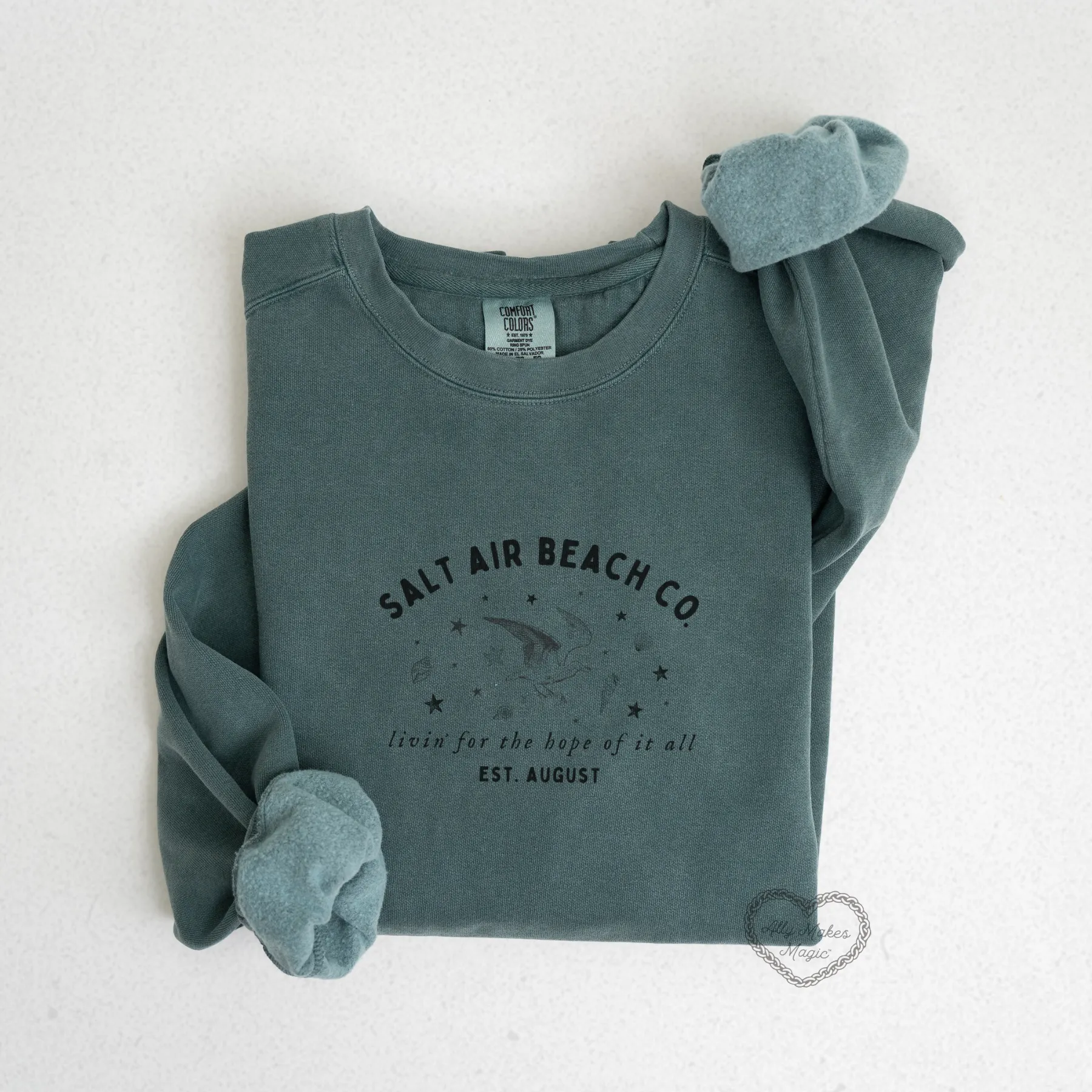 salt air beach co. pullover sold by Ally Makes Magic product image thumbnail 3