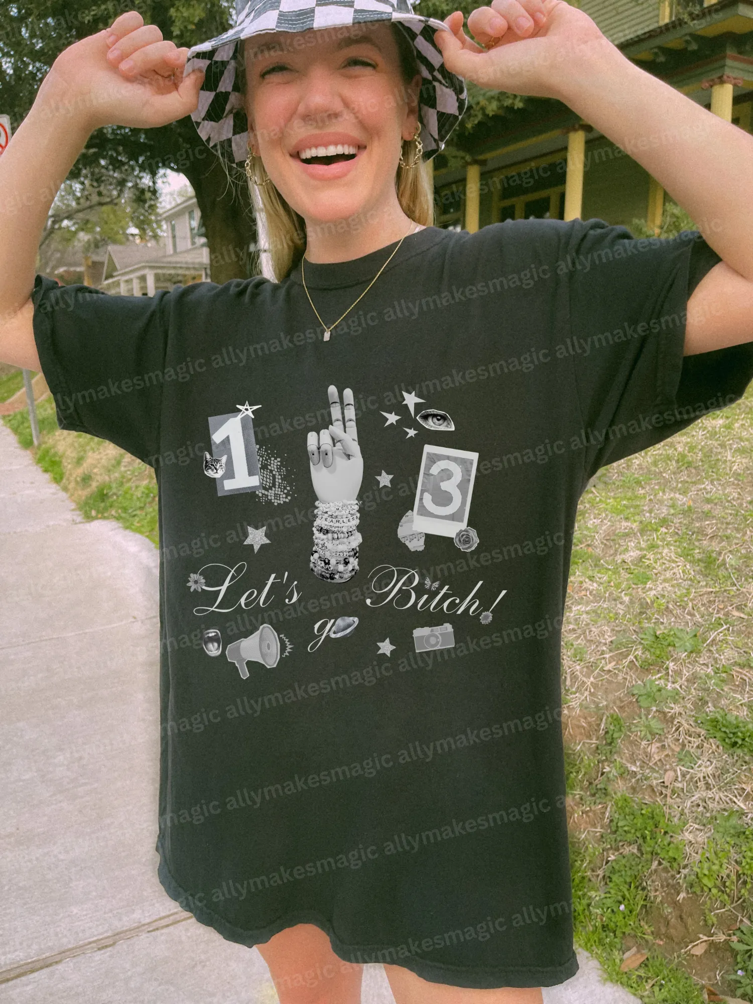 123 lgb tee sold by Ally Makes Magic product image thumbnail 4