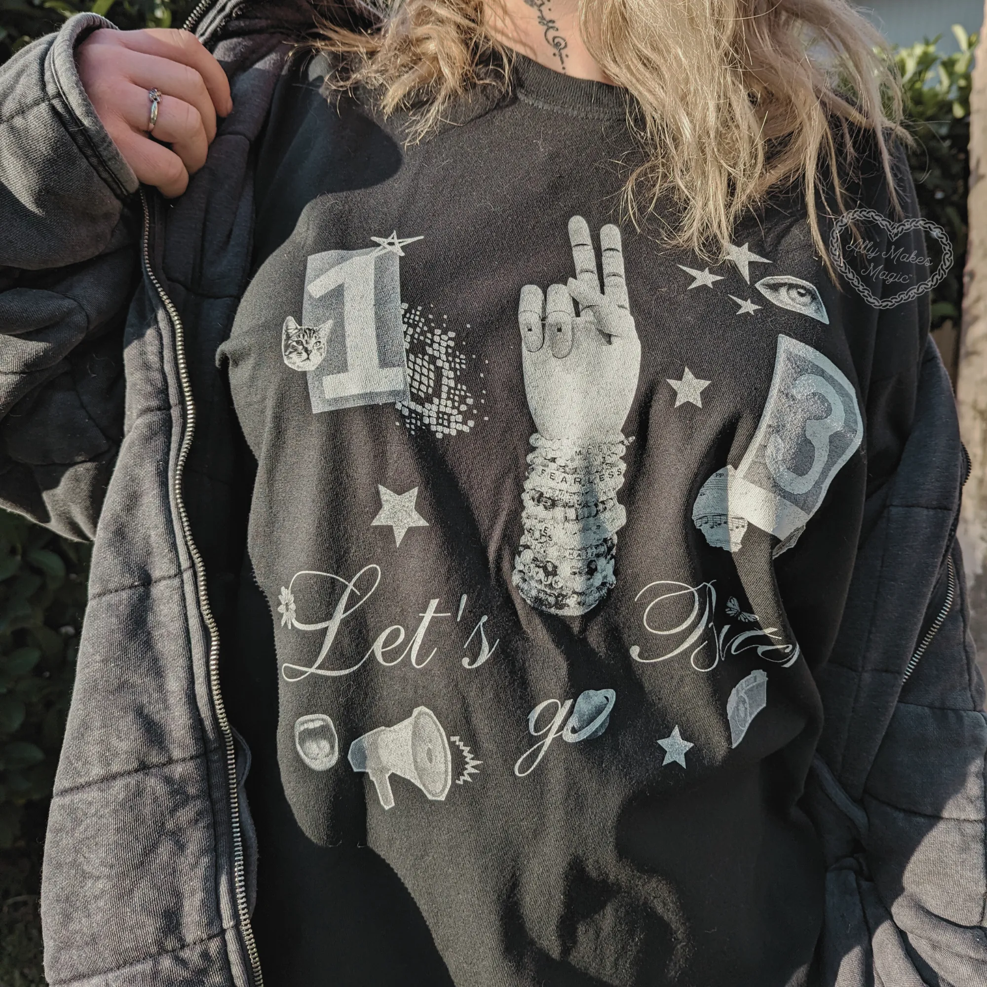 123 lgb tee sold by Ally Makes Magic product image thumbnail 3