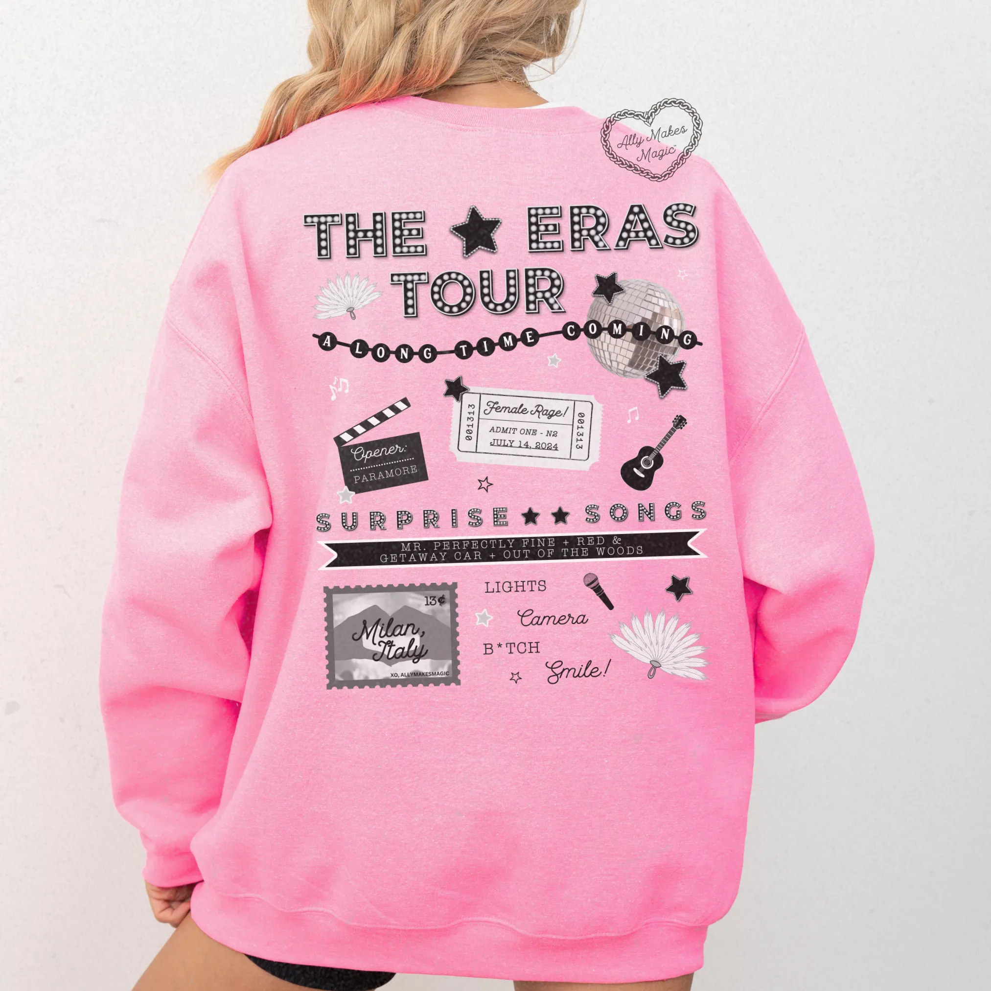 milan night 2 sweater | gildan (tortured) sold by Ally Makes Magic