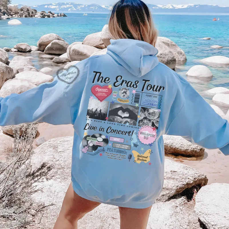 singapore night 1 retro hoodie sold by Ally Makes Magic