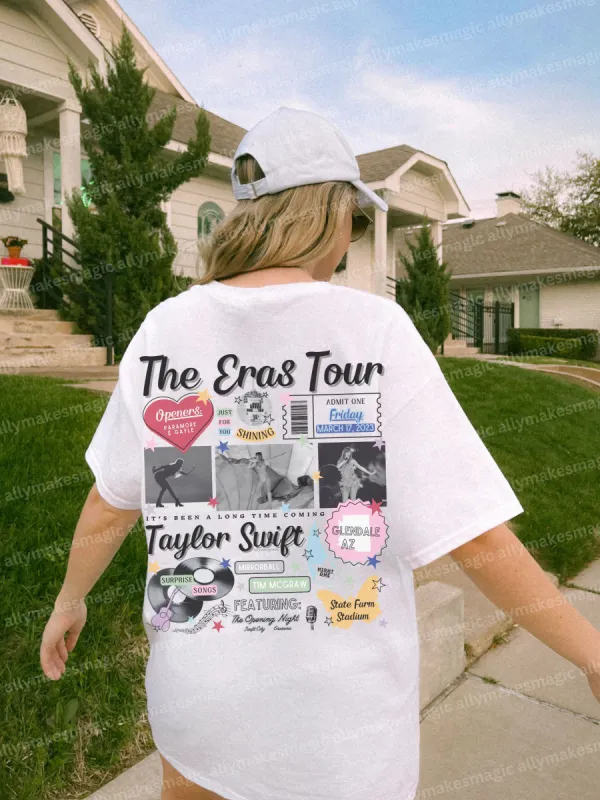 Glendale Night 1 Retro Tee sold by Ally Makes Magic