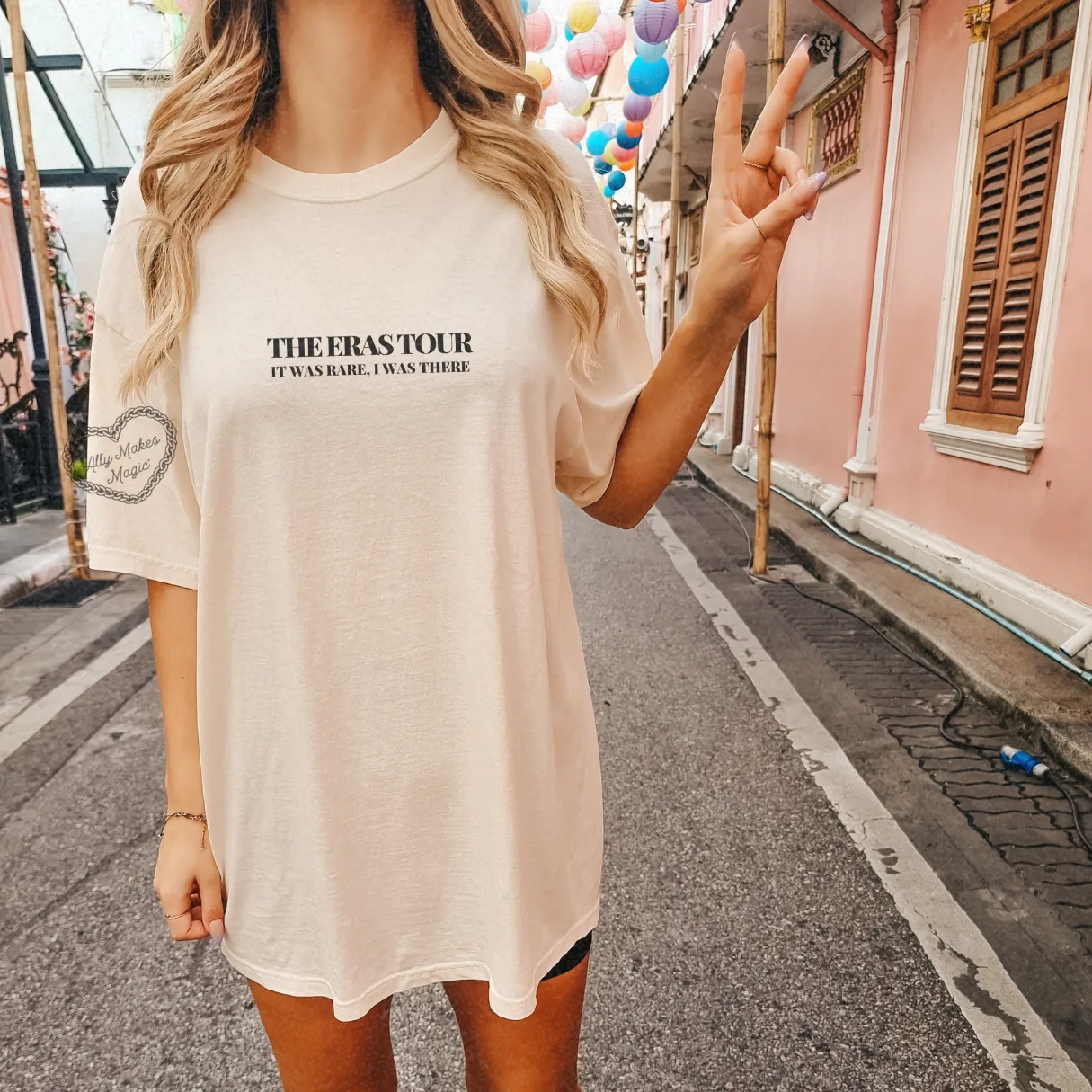 los angeles night 2 t-shirt | comfort colors sold by Ally Makes Magic product image thumbnail 2