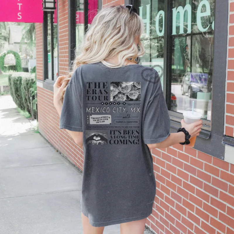 mexico city night 3 t-shirt | comfort colors sold by Ally Makes Magic