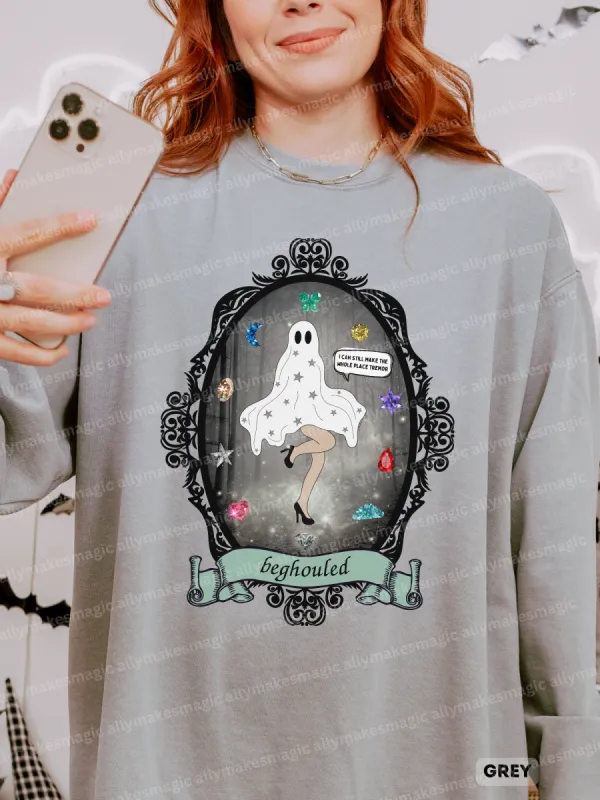 beghouled pullover sold by Ally Makes Magic