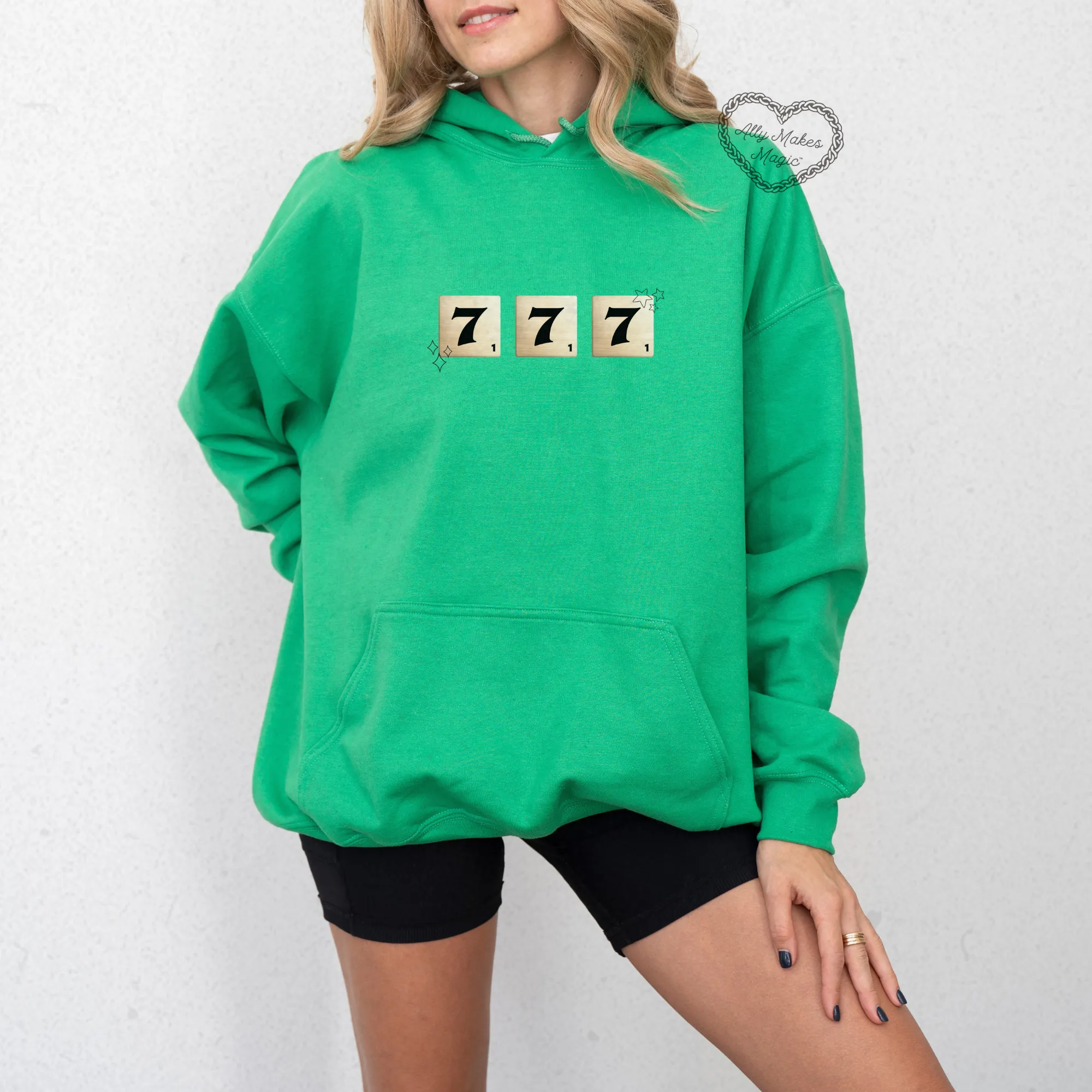 777 hoodie sold by Ally Makes Magic product image thumbnail 4