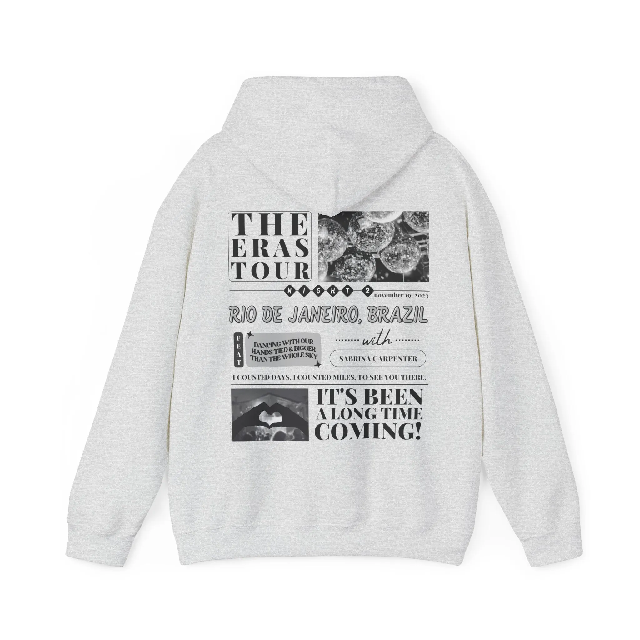 rio de janeiro night 2 hoodie sold by Ally Makes Magic product image thumbnail 3