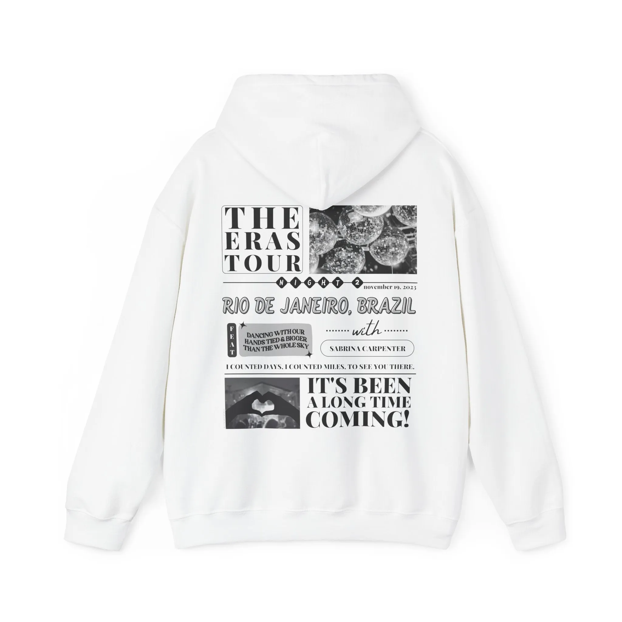 rio de janeiro night 2 hoodie sold by Ally Makes Magic product image thumbnail 5