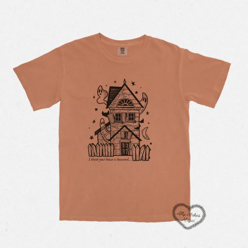 ur house is haunted tee sold by Ally Makes Magic