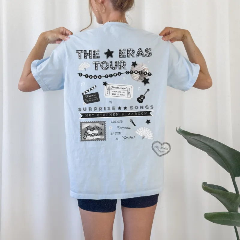 paris night 3 tee (tortured) | comfort colors sold by Ally Makes Magic