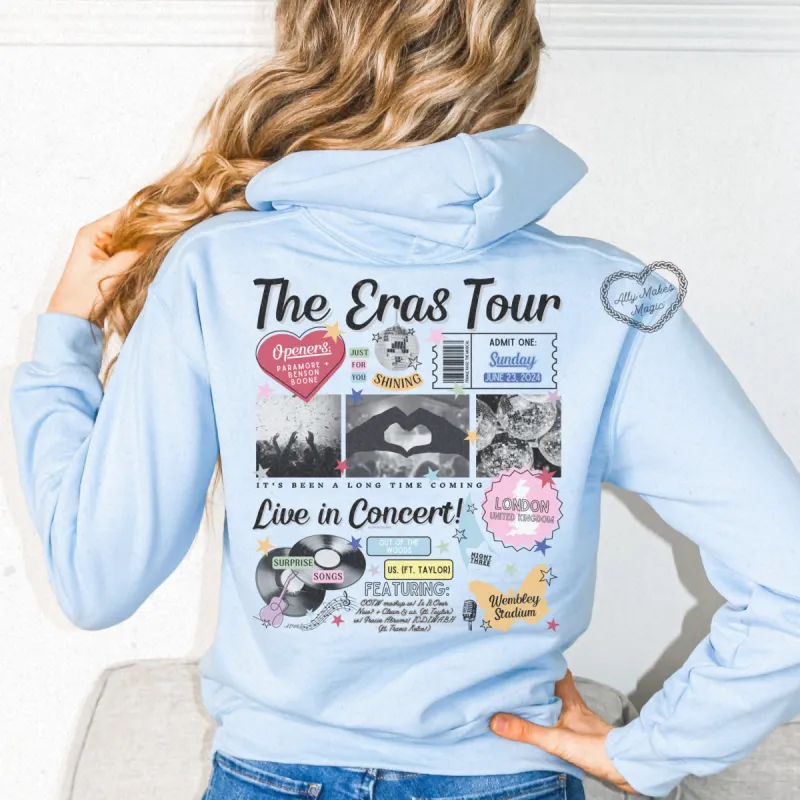 london night 3 retro hoodie sold by Ally Makes Magic