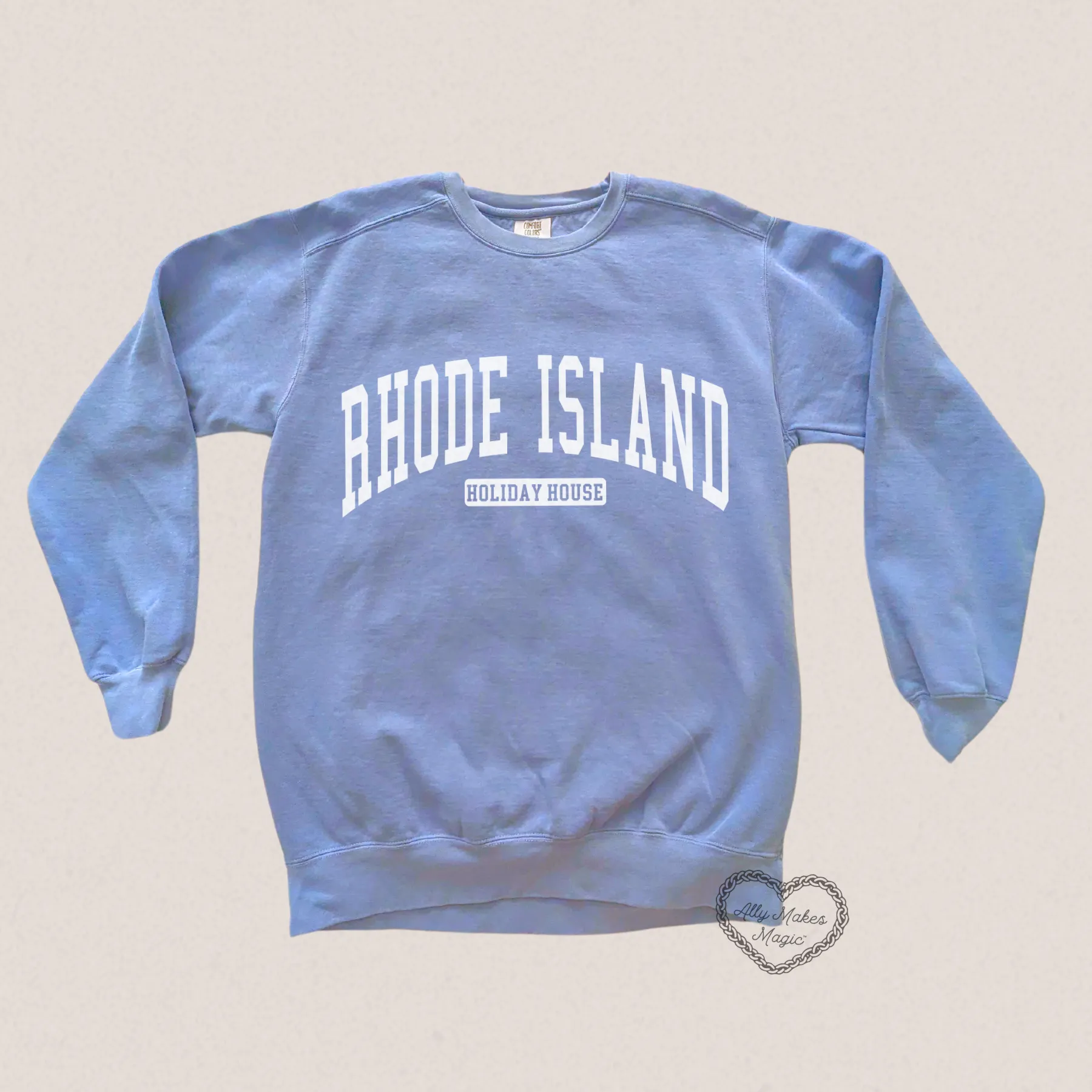 rhode island pullover sold by Ally Makes Magic product image thumbnail 2