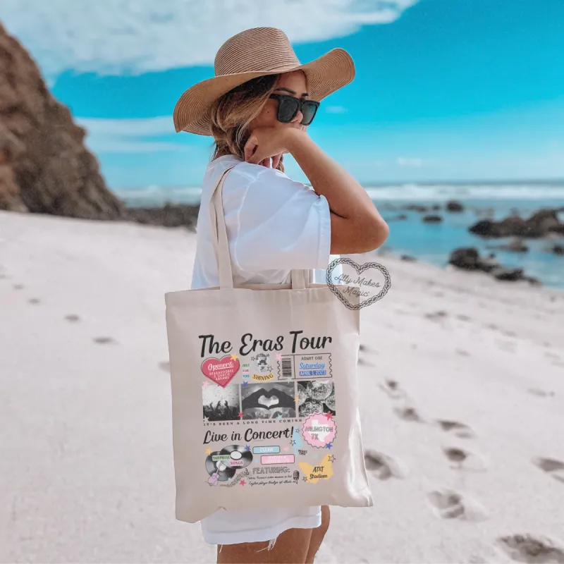 arlington night 2 retro tote bag sold by Ally Makes Magic