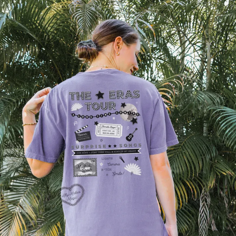 madrid night 2 tee | comfort colors (tortured) sold by Ally Makes Magic