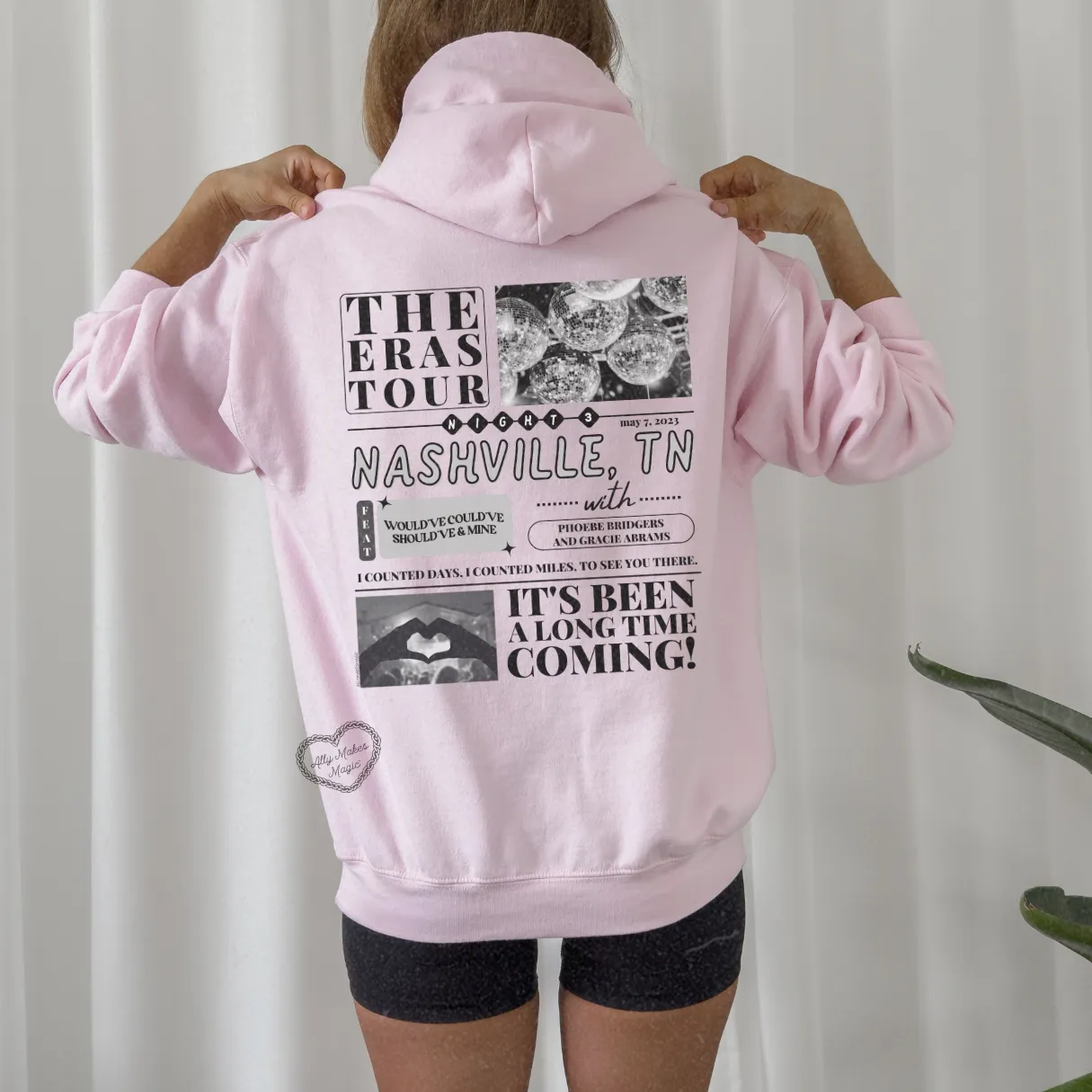 nashville night 3 hoodie sold by Ally Makes Magic