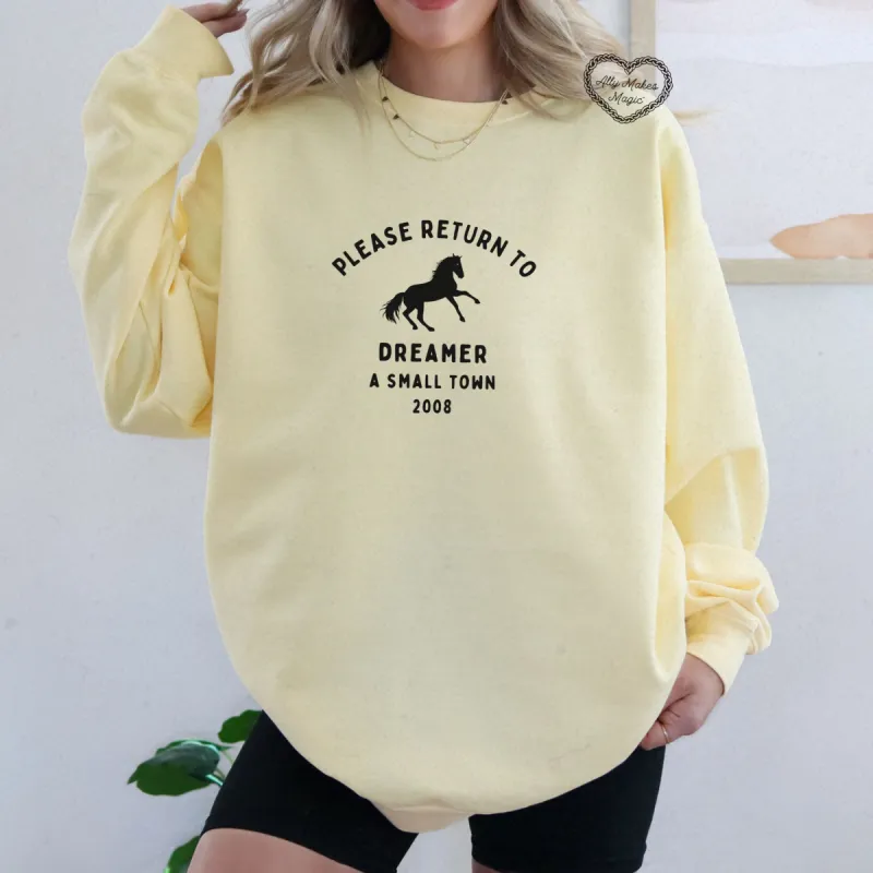 return to taylor: fearless crewneck made by Ally Makes Magic
