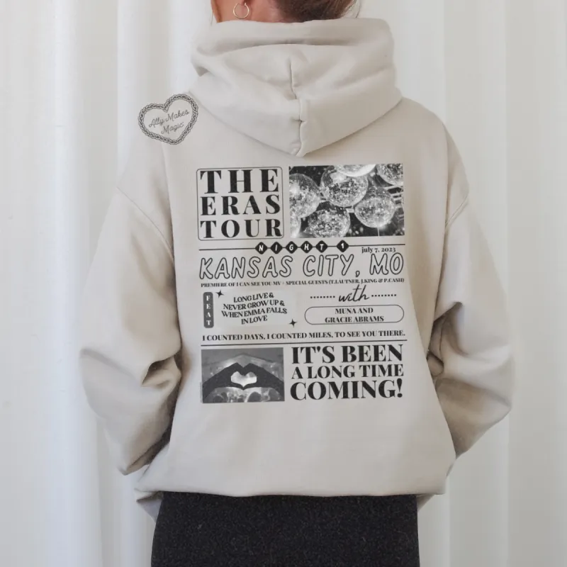 kansas city night 1 hoodie sold by Ally Makes Magic