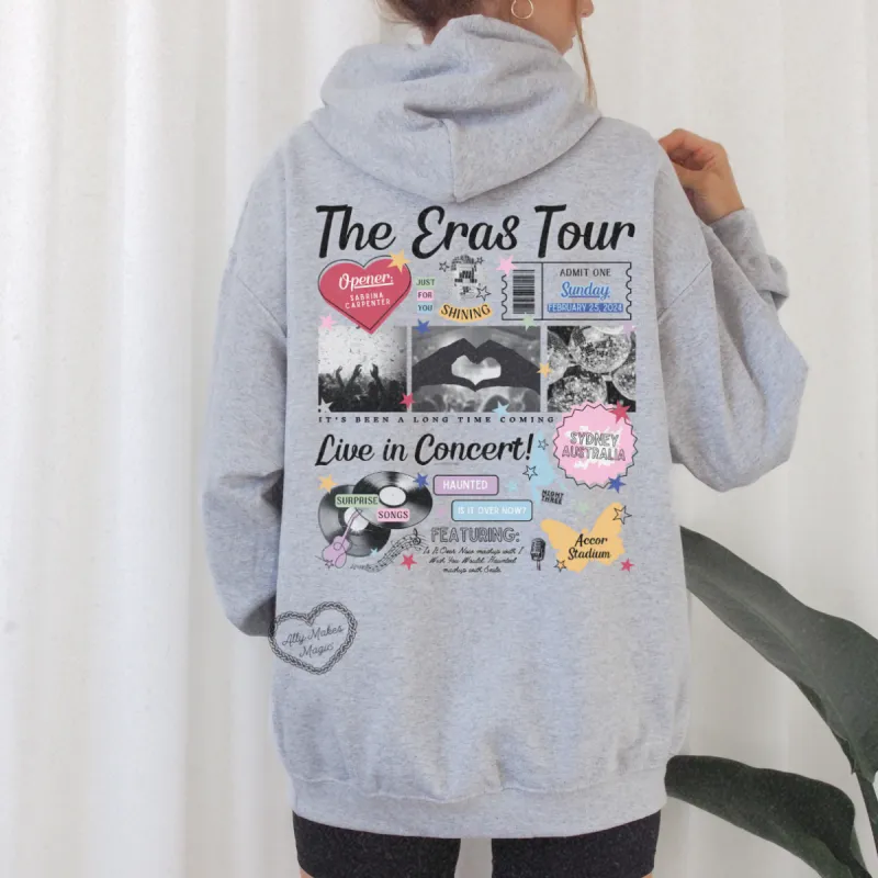 sydney night 3 retro hoodie sold by Ally Makes Magic