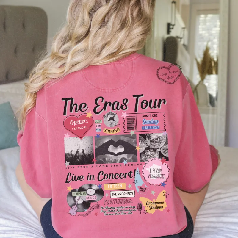 lyon night 1 retro pullover | comfort colors sold by Ally Makes Magic