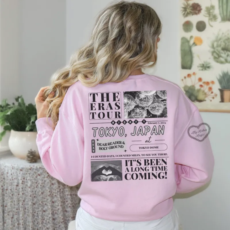 tokyo night 1 sweater | gildan sold by Ally Makes Magic