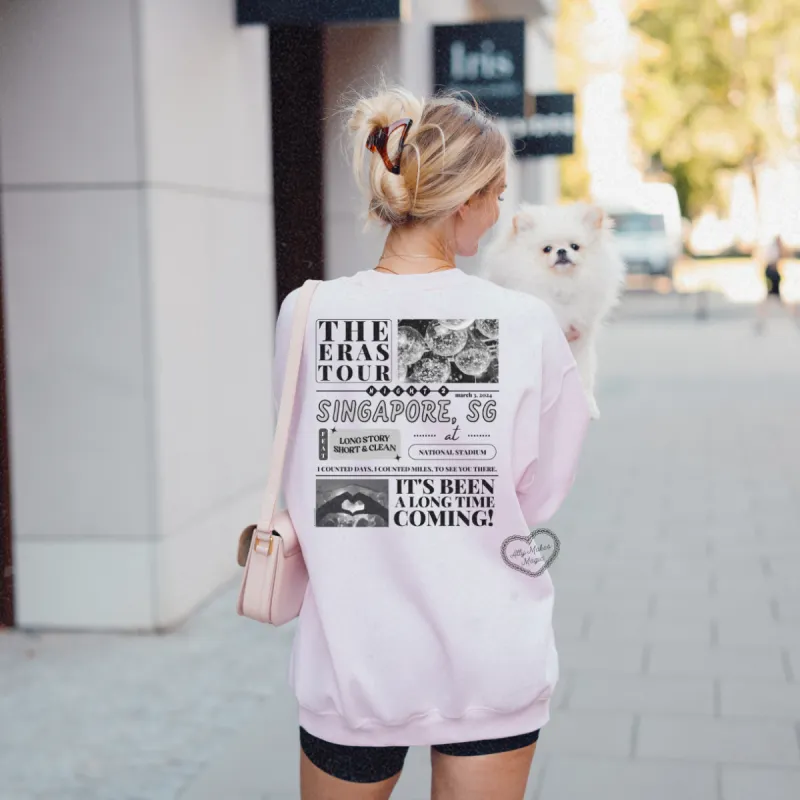 singapore night 2 sweater | gildan sold by Ally Makes Magic