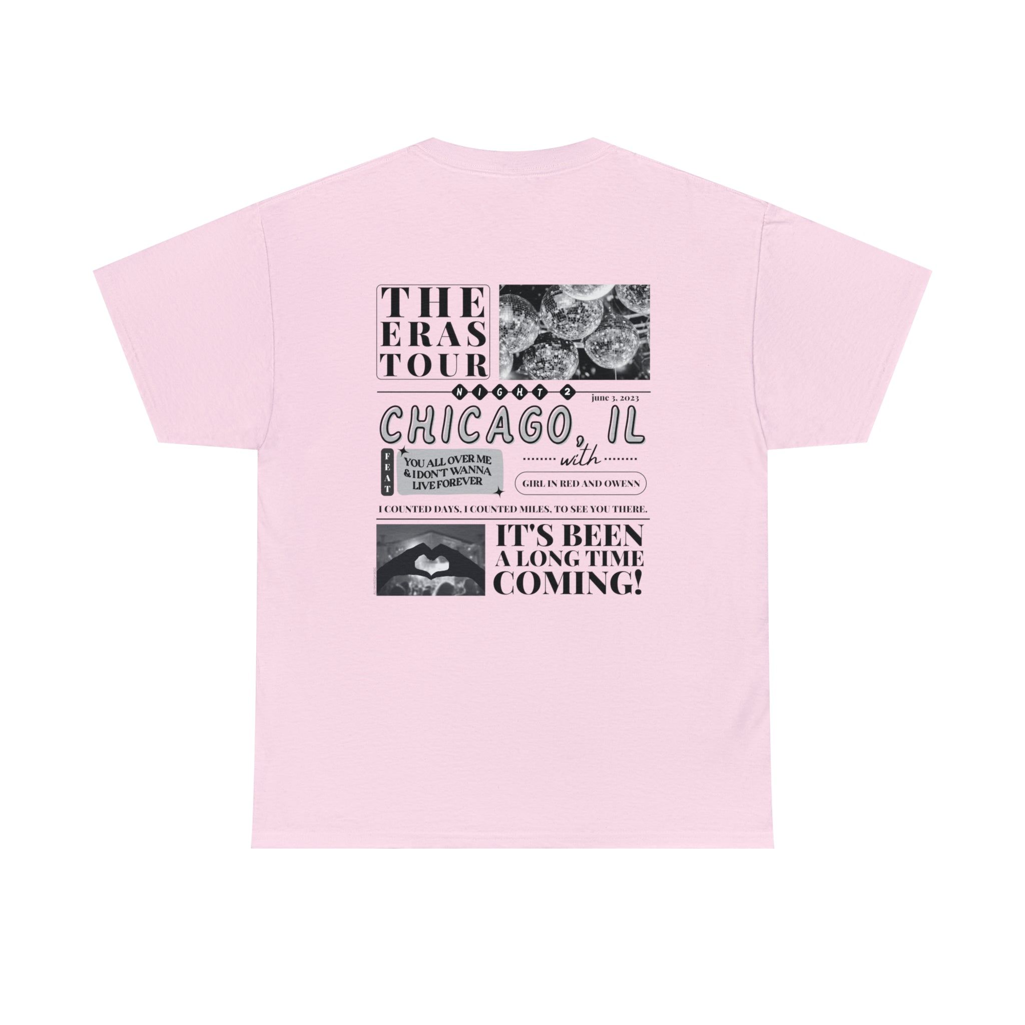 chicago night 2 tee | gildan sold by Ally Makes Magic product image thumbnail 3