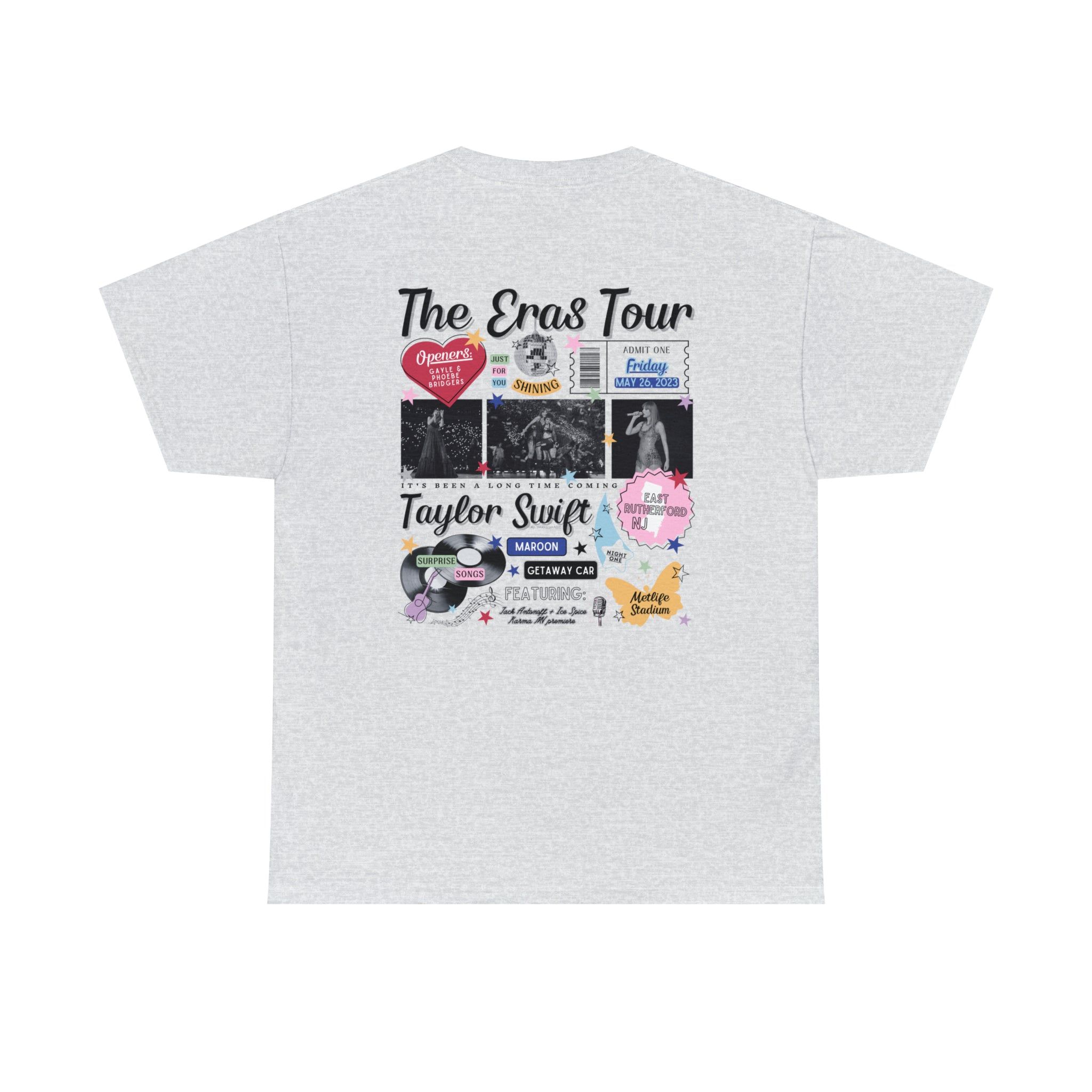 East Rutherford Night 1 Retro Tee sold by Ally Makes Magic product image thumbnail 6