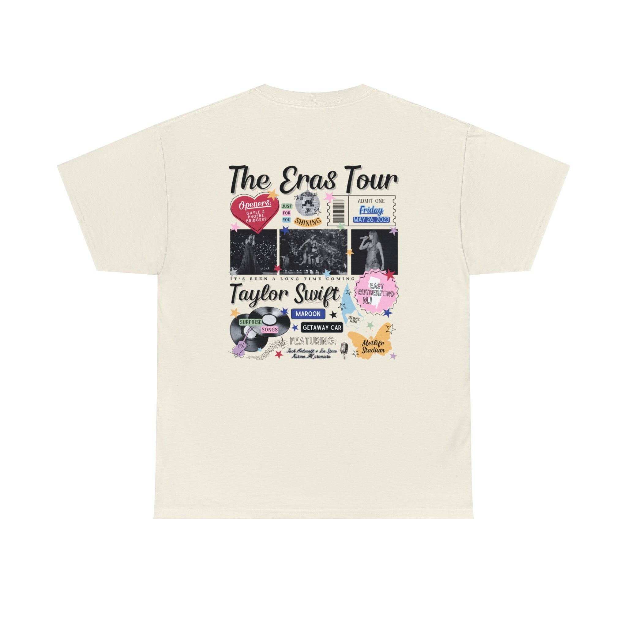 East Rutherford Night 1 Retro Tee sold by Ally Makes Magic product image thumbnail 7