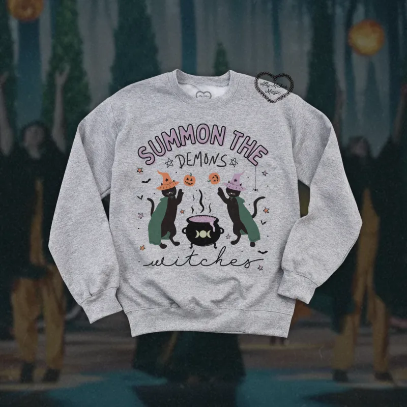 summon the demons sweater sold by Ally Makes Magic